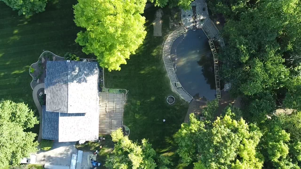 Commerce Pond Deck — During